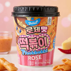 Токпокки DELIEF Rose с соусом Розе Halal, Вкус: соус Розé