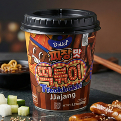 Токпокки DELIEF Jjajang с соусом Чачжан Halal, Вкус: Чачжан