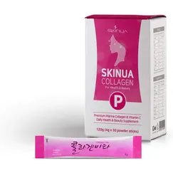 SKINUA Премиум Морской коллаген с витамином С в стиках со вкусом апельсина, Форма выпуска (для вариации): Стики