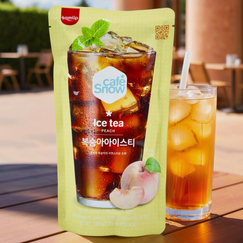 Напиток Samlip "Чай со вкусом персика" - Peach Ice Tea (230мл.), Вкус: Персик