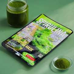 Dermal Superfood маска для лица со спирулиной, Выбранный выриант маски: Спирулина