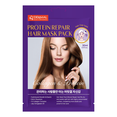 Протеиновая маска DERMAL для кожи головы и волос