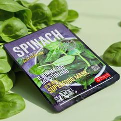 Dermal Superfood маска для лица со шпинатом, Выбранный выриант маски: Шпинат