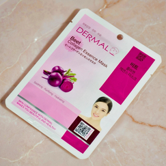 Тканевая маска Dermal с экстрактом свеклы и коллагеном, Выбранный выриант маски: Экстракт свеклы