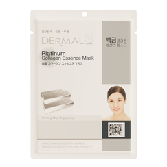 Тканевая маска Dermal с коллоидной платиной и коллагеном, Выбранный выриант маски: Платина