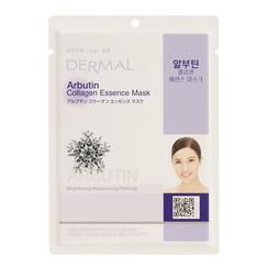 Тканевая маска Dermal с арбутином и коллагеном, Выбранный выриант маски: Арбутин
