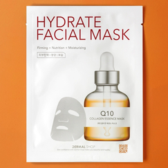 Тканевая маска Dermal Shop Hydrate с коэнзимом Q10, Выбранный выриант маски: Coenzyme Q10