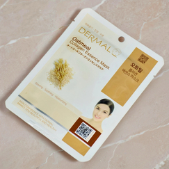 Тканевая маска Dermal с экстрактом овса и коллагеном, Выбранный выриант маски: Экстракт Овса