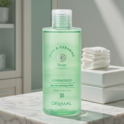 Балансирующий тонер DERMAL Cica & Ceramide с Центеллой Азиатской и Церамидами, Из этой же серии: Тонер