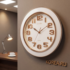 Настенные часы La Mer GD003052 – элегантные часы в современном стиле 300х300 мм