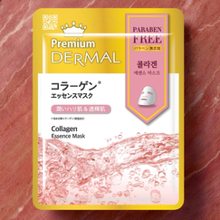 Маска для лица Dermal Premium с концентрированным коллагеном, Выбранный выриант маски: Концентрированный коллаген