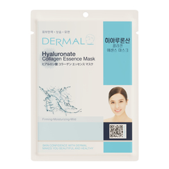 Тканевая маска Dermal с гиалуроновой кислотой и коллагеном, Выбранный выриант маски: Гиалуроновая кислоста