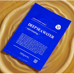 Омолаживающая маска Dermal с морской водой, Выбранный выриант маски: Морская вода