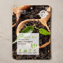 Маска-салфетка La Miso с экстрактом зелёного чая, На основе: Зеленый чай