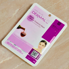 Тканевая маска Dermal с красным вином и коллагеном, Выбранный выриант маски: Красное вино