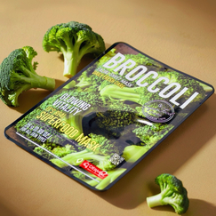 Dermal Superfood маска для лица с брокколи, Выбранный выриант маски: Брокколи