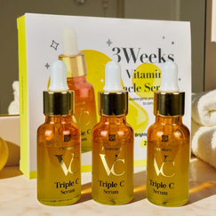 Сыворотка для лица Dr+MEDM с витамином С и муцином улитки (набор 3 по 20 мл.), Количество: Набор 3 по 20мл.