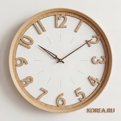 Настенные часы KAIROS KS3465 с бесшумным плавным ходом 500мм