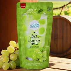 Напиток Samlip "Зеленый виноград Шайнмускат" - Shine Muscat Ade (230мл.), Вкус: Зеленый виноград