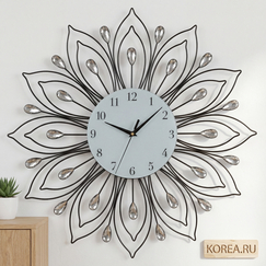 Настенные часы Stella ST1741 в стиле авангард 590х590 мм с плавным ходом