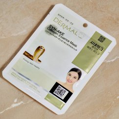 Dermal Тканевая маска со змеиным пептидом Syn-Ake и коллагеном, Выбранный выриант маски: Змеиный пептид