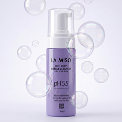 Мягкая кислородная пенка La Miso для глубокого очищения PH 5.5, Из этой же серии: Пенка