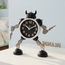 Часы-будильник Stella 2725K-BK робо-дизайн - детский будильник с металлическими конечностями