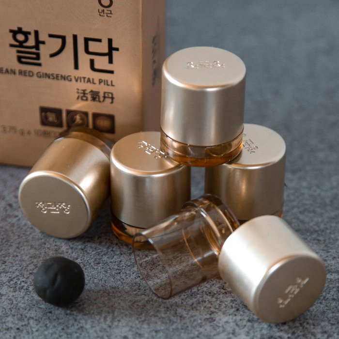 Жевательное драже из корня корейского женьшеня (Korean Red Ginseng Vital Pill), изображение 3