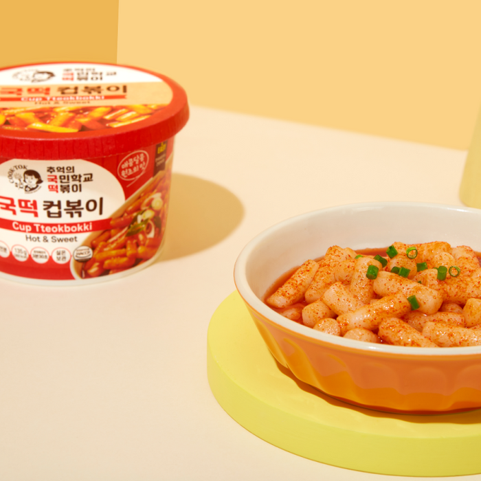 Токпокки "С остро-сладким соусом" в стакане - рисовые палочки с соусом от COOK-TOK, Вкус: Сладко-острые, Способ готовки: В стакане, изображение 3