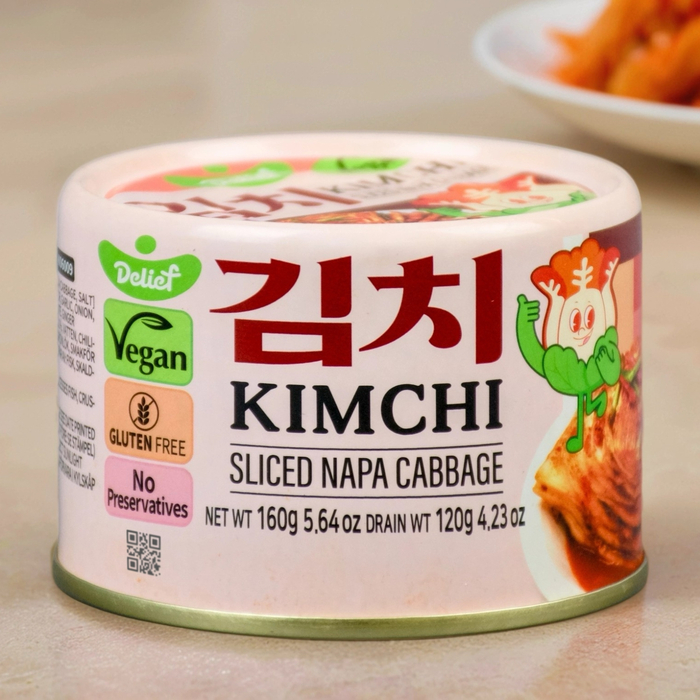 Консервированная обжаренная кимчи из пекинской капусты (Delief Sliced Napa Cabbage Stir-fried Kimchi)