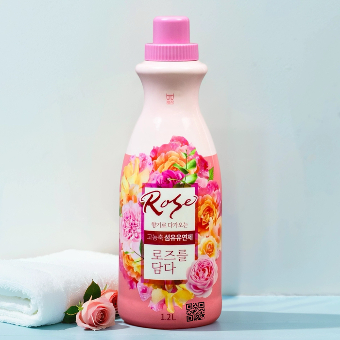 B&D Кондиционер-концентрат для белья "Нежная Роза", Гипоаллергенный (1.2 л.), Объем: 1.2, Аромат (для вариации): Роза