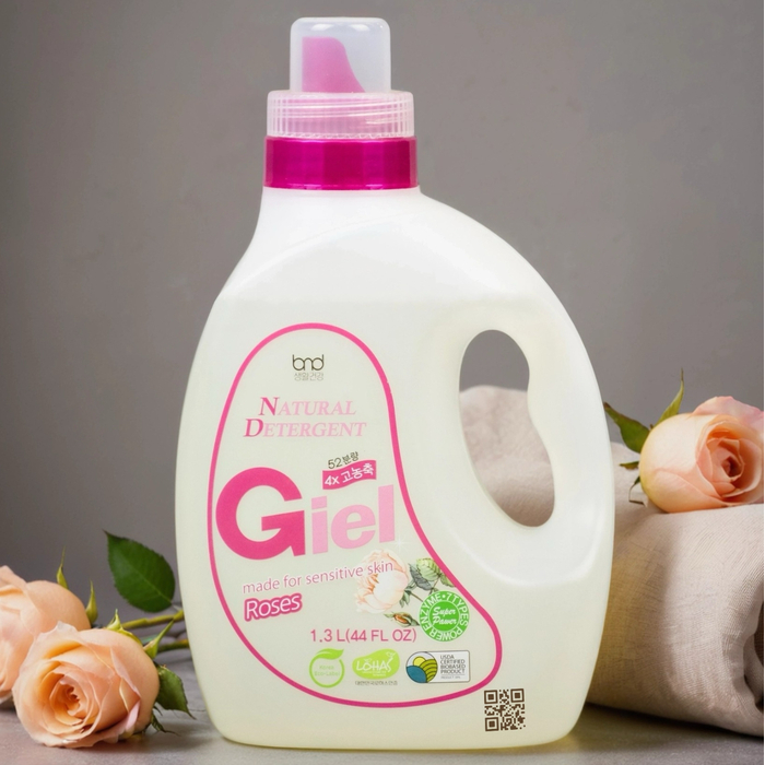 GIEL Super Power Rose: нежный эко-концентрат для чувствительной кожи (1,3 л), Объем: 1.3, Аромат (для вариации): Роза