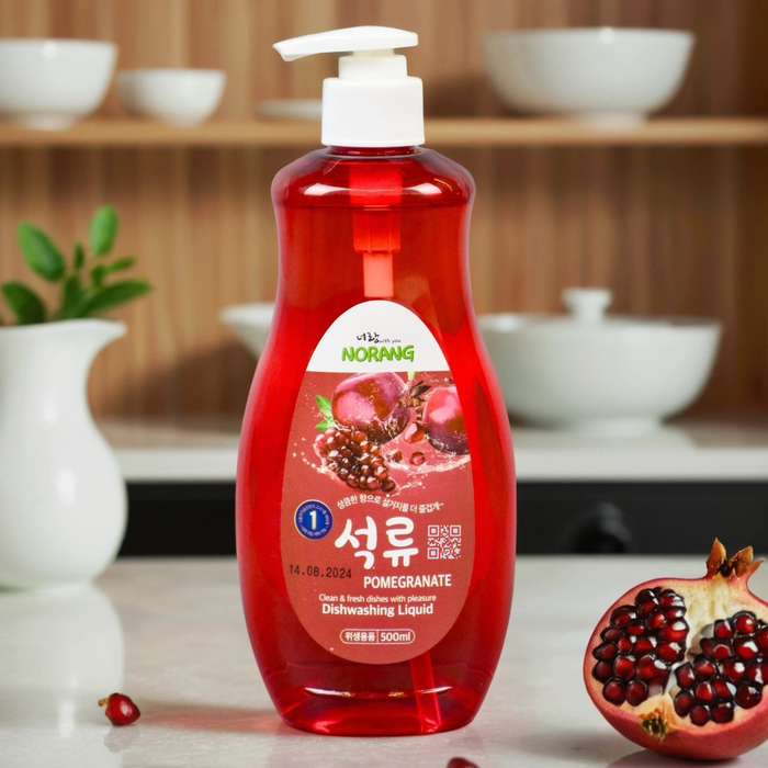 Средство для мытья посуды Norang с ароматом граната (500мл.), Аромат (для вариации): Гранат