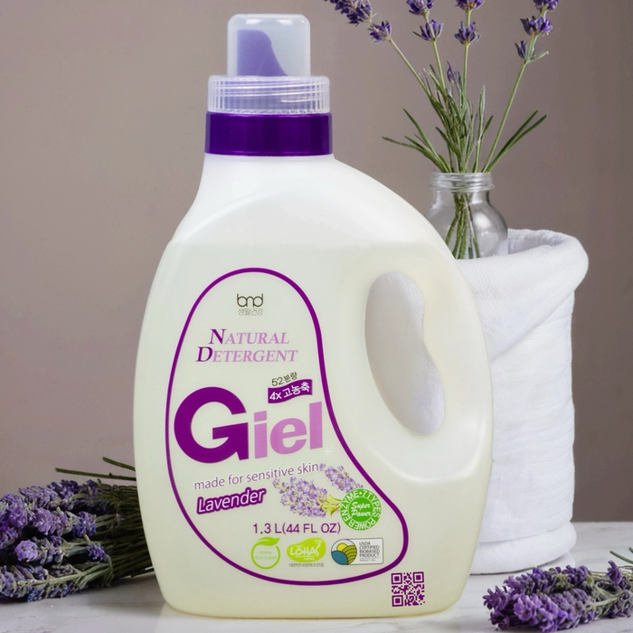 GIEL Super Power Лаванда: нежный эко-концентрат для чувствительной кожи (1,3 л), Объем: 1.3, Аромат (для вариации): Лаванда