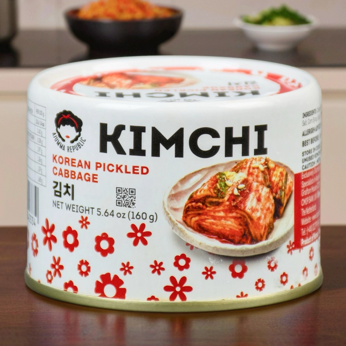 Капуста кимчи консервированная - Ajumma Republic Korean Pickled Cabbage (160гр)