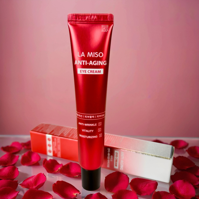 Ампульный антивозрастной крем La Miso для кожи вокруг глаз — деликатное омоложение и восстановление