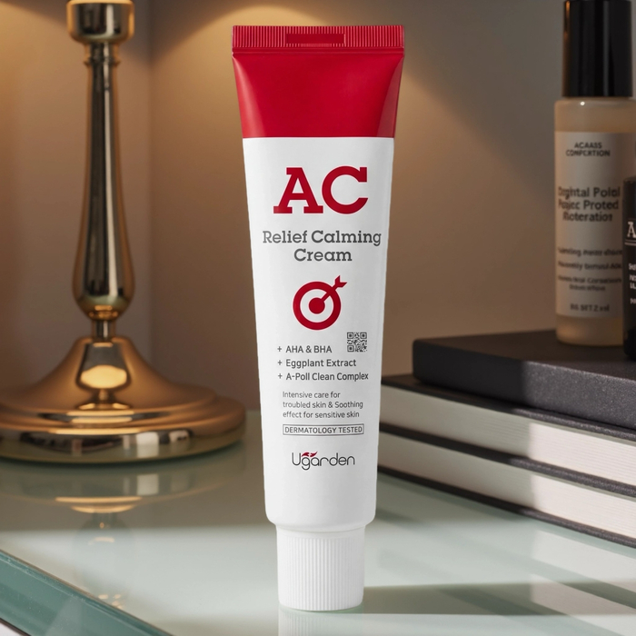 Увлажняющий и успокаивающий крем Ugarden AC Relief для лица — балансирующий уход для жирной и проблемной кожи, Из этой же серии: Крем