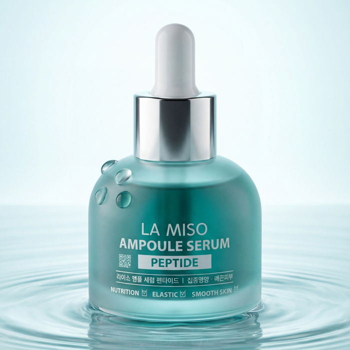 Ампульная сыворотка La Miso с пептидами для омоложения, подтяжки и восстановления упругости кожи, Из этой же серии: Сыворотка, На основе: Пептиды