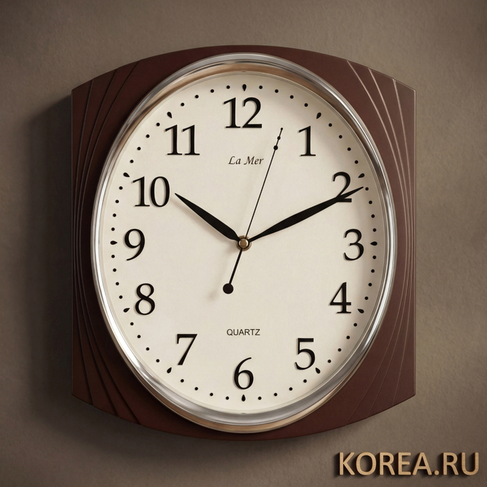 Настенные часы La Mer GD106005 коричневого цвета 318×278 мм, изображение 2