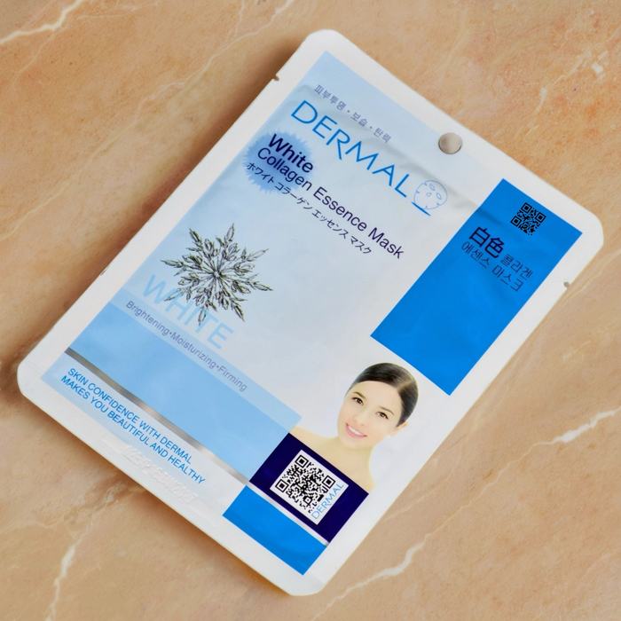 Тканевая маска Dermal с экстрактом шелковицы и коллагеном: эффективное отбеливание и омоложение кожи, Выбранный выриант маски: Шелковица