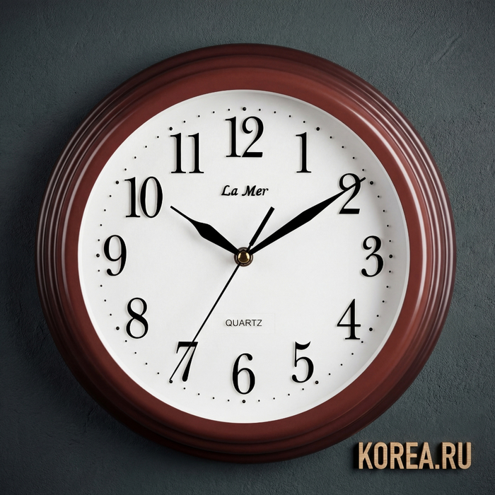 Настенные часы La Mer GD240 классический дизайн 300×300 мм, изображение 2