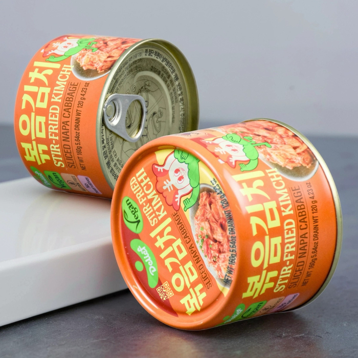 Консервированная кимчи из пекинской капусты (Delief Sliced Napa Cabbage Kimchi) 160г., изображение 2