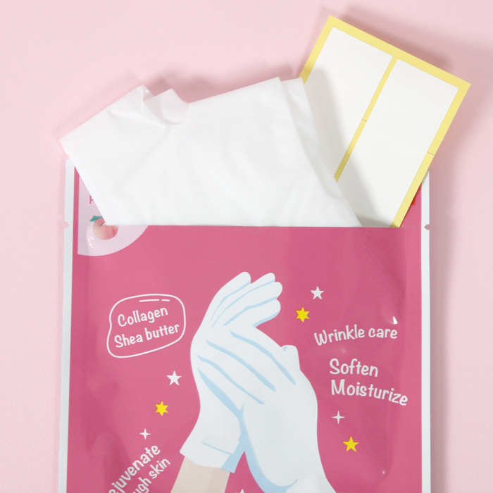 Увлажняющая маска для рук Dermal «Шелковые перчатки» с коллагеном и маслом ши, изображение 2