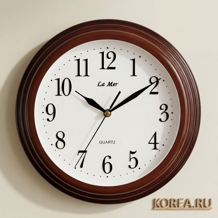 Настенные часы La Mer GD240 классический дизайн 300×300 мм