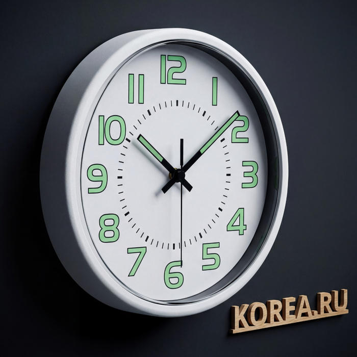 Настенные часы B&S BS3358-2 с плавным ходом 300мм, изображение 2