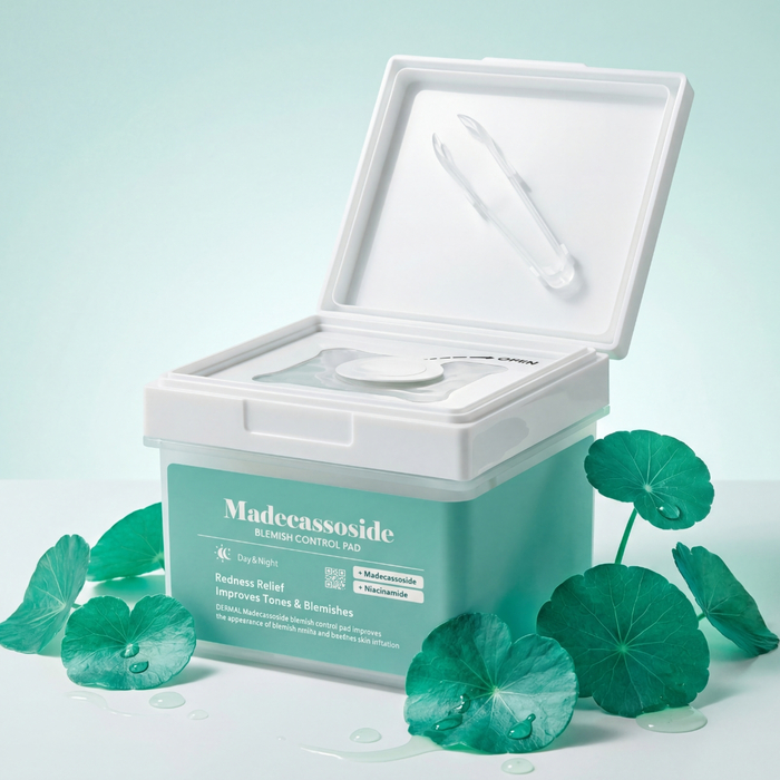 DERMAL Корректирующие пэды с мадекассосидом: деликатный пилинг для чистоты и здоровья кожи (120 шт.), Количество: 120 шт., На основе: Экстракт мадекоссосида, изображение 2