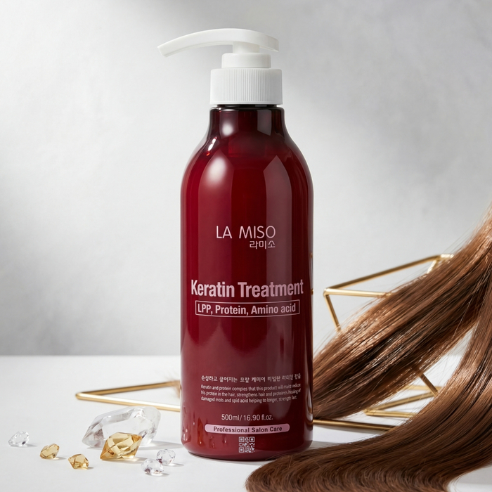 Укрепляющий кондиционер La Miso с кератином для восстановления структуры и упругости волос, Из этой же серии: Кондиционер