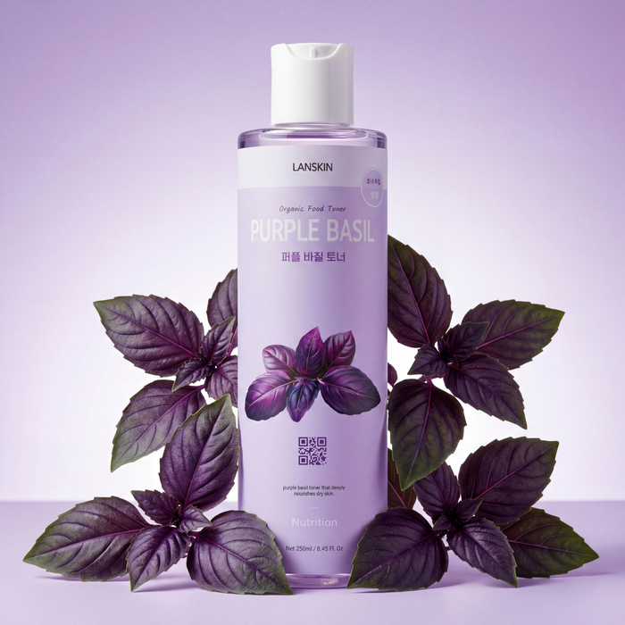 Восстанавливающий тонер LanSkin с базиликом для заживления воспаленной кожи и коррекции следов высыпаний, Из этой же серии: Тонер, На основе: Базилик